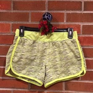 Lime green girls shorts